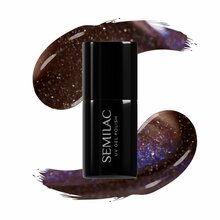 Hübriidküünelakk Semilac Hybrid, 827 AI Brown, 7 ml