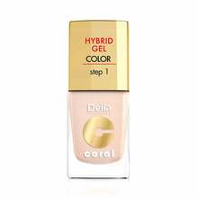 Geellakk Delia Cosmetics Coral Hybrid, 20 Ivory, 11 ml