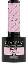 Hübriidgeellaki aluslakk Claresa Power Base, 07, 5 g