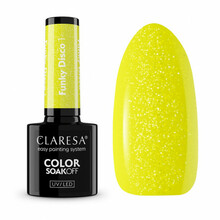 Hübriidküünelakk Claresa Soak Off UV/LED, Funky Disco 1, 5 g