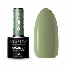 Hübriidküünelakk Claresa, Green 801, 5 g