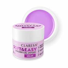 Küünte vormimisgeel Claresa Soft & Easy Builder, lilla, 90 g