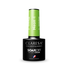 Hübriidküünelakk Claresa Soak Off UV/LED Neon 4, 5 g