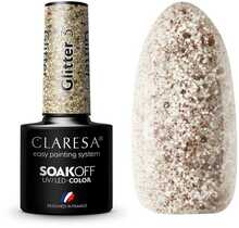 Hübriidküünelakk Claresa Glitter, 3, 5 g