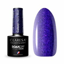 Hübriidküünelakk Claresa Galaxy, Navy Blue, 5 g