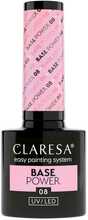 Hübriidne geellaki aluslakk Claresa Power Base, 08, 5 g