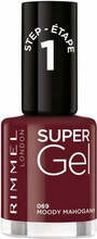 Küünelakk Rimmel London Super Gel, 069 Moody Mahogany, 12 ml