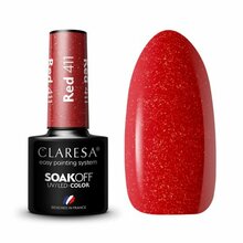 Hübriidküünelakk Claresa, Red 411, 5 g