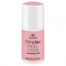 Küünelakk Alessandro Striplac Peel Or Soak, 163 Unicorn Cake, 8 ml