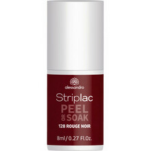 Küünelakk Alessandro Striplac Peel Or Soak, 128 Rouge Noir, 8 ml