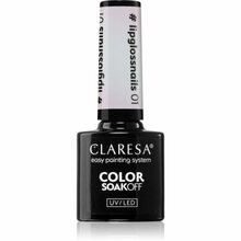 Hübriidküünelakk Claresa SoakOff, 01, 5 g