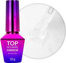 Hübriidne pealislakk Mollylac Top No Wipe Mirror, 10 g