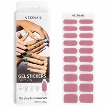 Küünte kleebised NEONAIL Easy On Gel Stickers, M08, 20 tk