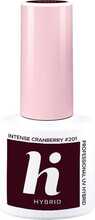 Hübriidküünelakk Hi Hybrid, 201 Intense Cranberry, 5 ml