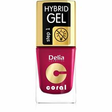 Geellakk Delia Cosmetics Coral, 06 Cherry, 11 ml