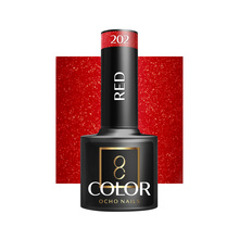 Geellakk Ocho Nails, Red 202, 5 g
