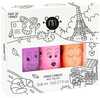 Küünelakikomplekt lastele Nailmatic Kids Paris Neon Marshi, Dolly, Flamingo, 3x8 ml