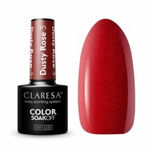 Hübriidküünelakk Claresa, Dusty Rose, 3.5 g