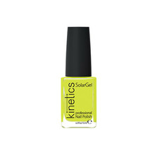 Küünelakk Kinetics Solar Gel Polish, Yellow Shock 198, 15 ml