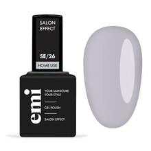 Geellakk E.Mi E.MiLac Salon Effect, 26 Light Gray, 9 ml