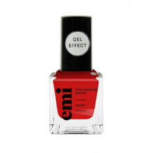 Küünelakk E.Mi Nail Polish Gel Effect, Flawless Red, 6 ml