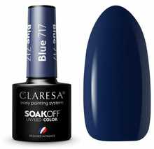 Kauapüsiv hübriidküünelakk Claresa, Blue 717, 5 g