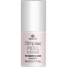 Küünelakk Alessandro Striplac Peel Or Soak, 102 Heavens Nude - Shimmer, 8 ml