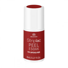 Küünelakk Alessandro Striplac Peel Or Soak, 174 Lipstick Red, 8 ml