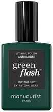Küünelakk Manucurist Green Flash, Anthracite, 15 ml