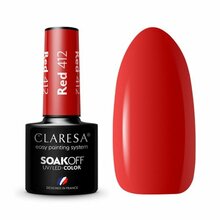 Hübriidküünelakk Claresa, Red 412, 5 g