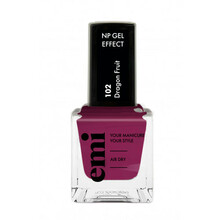 Küünelakk E.Mi Nail Polish Gel Effect, Dragon Fruit, 6 ml