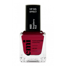 Küünelakk E.Mi Nail Polish Gel Effect, Raspberry Red, 6 ml