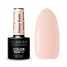 Hübriidne küünelakk Claresa Dusty Rose, 1.5 g