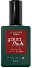 Geellakk Manucurist Utopia Green Flash, 15 ml