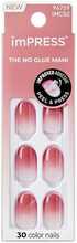 Isekleepuvad küüned KISS imPRESS Color Nails, Beat The Heat, 30 tk