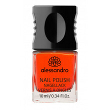 Küünelakk Alessandro Nail Polish, 114 Orange Red, 10 ml