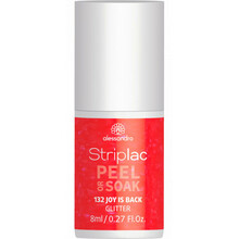 Küünelakk Alessandro Striplac Peel Or Soak, 132 Joy Is Back - Glitter, 8 ml
