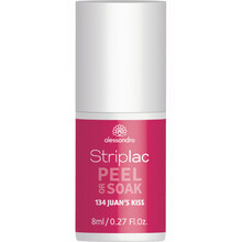 Küünelakk Alessandro Striplac Peel Or Soak, 134 Juans Kiss, 8 ml
