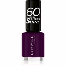 Küünelakk Rimmel 60 Seconds Super Shine, 345 Black Cherries, 8 ml