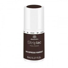 Küünelakk Alessandro Striplac Peel Or Soak, 195 Espresso Yourself, 8 ml