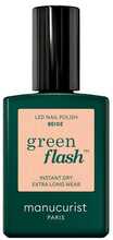 Küünelakk Manucurist Green Flash, pruunikas kollane, 15 ml