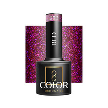 Hübriidküünelakk Ocho Nails, Red 209, 5 g