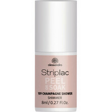 Küünelakk Alessandro Striplac Peel Or Soak, 109 Champagne Shower - Shimmer, 8 ml