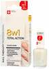 Küünehooldusvahend Eveline Nail Therapy 8in1 Total Action Silver Shine, 12 ml