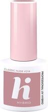 Hübriidlakk Hi Hybrid, 214 Classic Nude, 5 ml