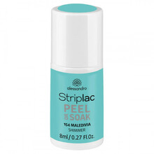 Küünelakk Alessandro Striplac Peel Or Soak, 154 Maledivia, 8 ml