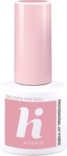 Hübriidküünelakk Hi Hybrid, 222 Delicate Pink, 5 ml