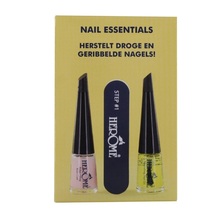 Küüntehoolduskomplekt Herome Nail Essentials Set, 4 ml küüneõli + poleerija + 4 ml küünealus