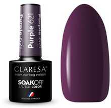 Kauapüsiv hübriidküünelakk Claresa, PURPLE 621, 5 g