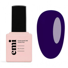 Geellakk E.Mi E.MiLac Color Gel Polish, 489 Silhouette, 9 ml